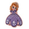 Cute Princess Embroidered Iron/Sew on Patch, 2.7 x 4 inches