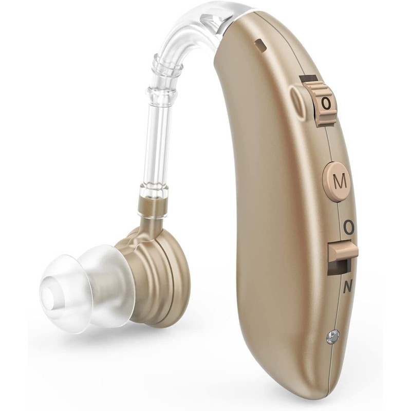 jecpp Rechargeable Hearing Aids for Seniors, Noise Cancelling