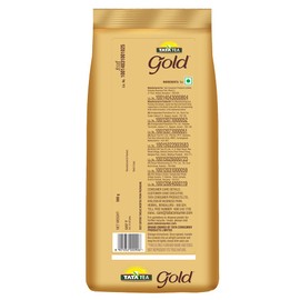 Tata Tea Gold, Black Tea, Pouch, 500g