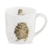 Portmeirion Home & Gifts What a Hoot (Eule) Einzeltasse, Knochenporzellan,