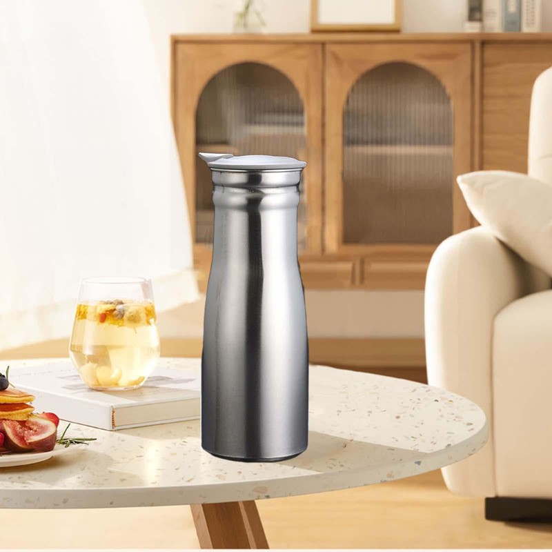 Generic Stainless Steel Water Jug Fridge Lemon Kettle Cold Water