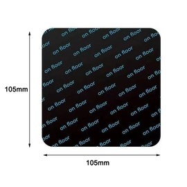 Rug Grippers, 12 Pack Carpet Sticky Pads for Curling Corners and Sides, Keeps Area Rugs in Place, Reusable Dual-Sided Pad Grips Floor Under Area Rugs, Holds Carpets Down on Hardwood Floors (Square)