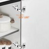 2 pcs 165 Degree Soft Close Fully Covered Frameless Hinge