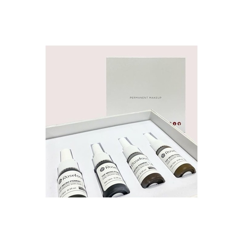 Rosetouch Dark Pigments for Microblading & Permanent Makeup - Professional