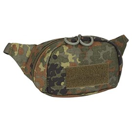 Zentauron Bum Bag Covert, Outdoor Waist Bag Made of Cordura, Inner Velcro, BW Leisure Waist Bag, Camouflage, Camouflage