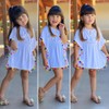 Tiacham Toddler Baby Girls Swimsuit Coverup Beach Dresses Tassels Cover