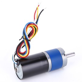 Brushless DC Motor Mechanical Parts Metal Gear 36MM High Torsion Low Noise Wear Resistant 12V(8RPM )