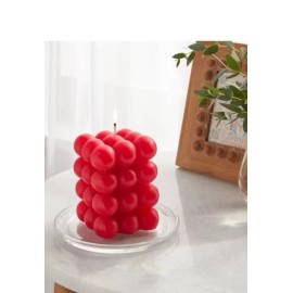 Opalhouse 3.5" Unscented Bubble Sculpture Candle 12oz - Opalhouse™
