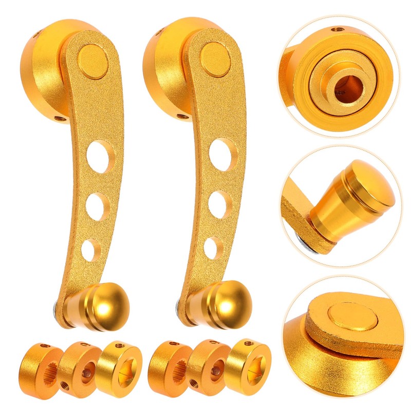 ULTECHNOVO Aluminum Alloy Car Window Handle Replacement Easy Installation Auto