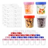 Silkwish Set of 30 Small Food Storage Containers with Lids