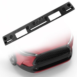 YHTAUTO Front Side Bumper Absorber Compatible with Honda Accord 2006-2007 Coupe, Black Bumper Face Bar Impact Energy Absorber
