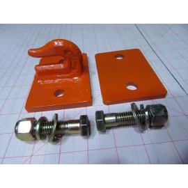 tennessee blacksmith KUBOTA Tractor   3/8"  grab bucket hook  bolt on. ,*** USA  CERTIFIED WELDED**