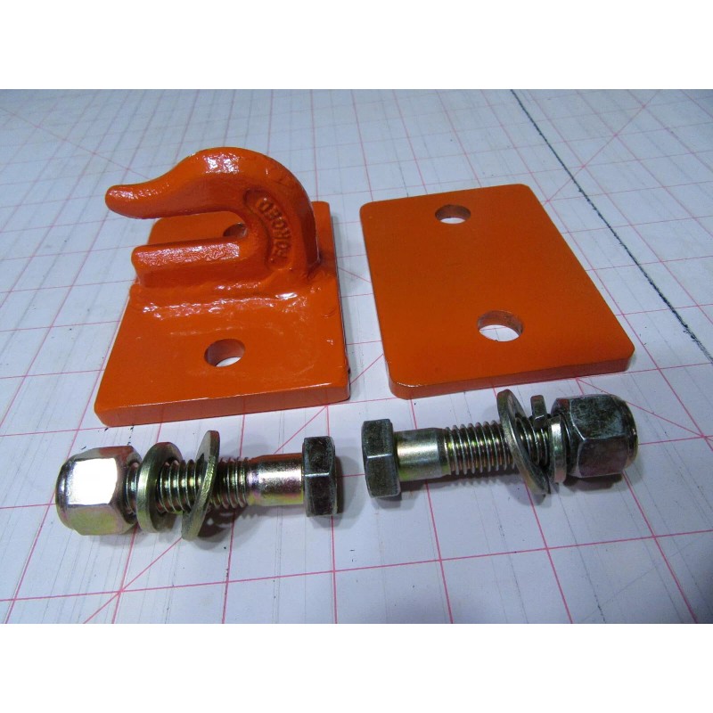 tennessee blacksmith KUBOTA Tractor 3/8" grab bucket hook bolt on.