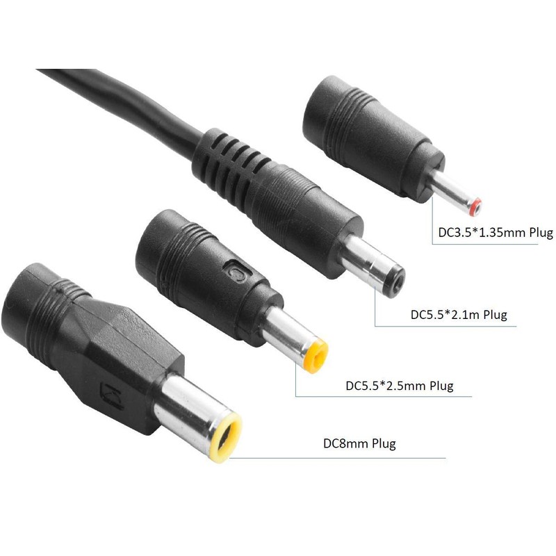 Solar Panel Connectors Work with MC4 to DC Extension Cable