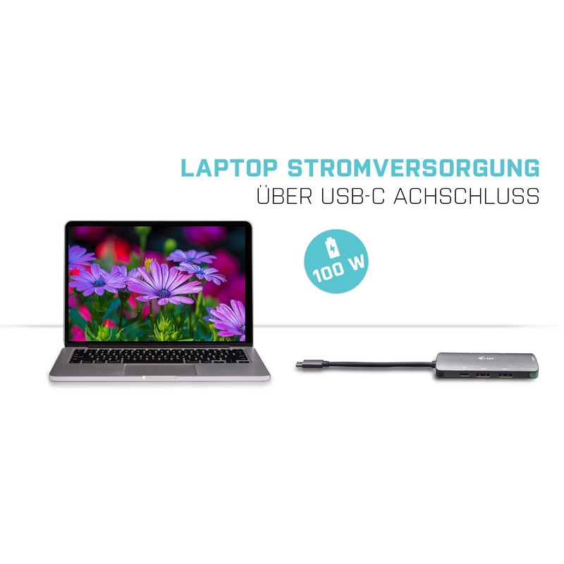 i-tec USB-C Metal Nano Docking Station - 1xHDMI 4K Ultra