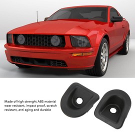 Compatible With Ford Mustang Door Lock Gromments 2005-2014, LH RH Driver And Passenger Side Door Lock Knobs (7R3Z-63220A51-AC), Set of 2 (Black)