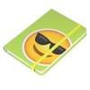 Stands Out, Supplying Outstanding Gifts Sunglasses Emoji A6 Hardback Ruled