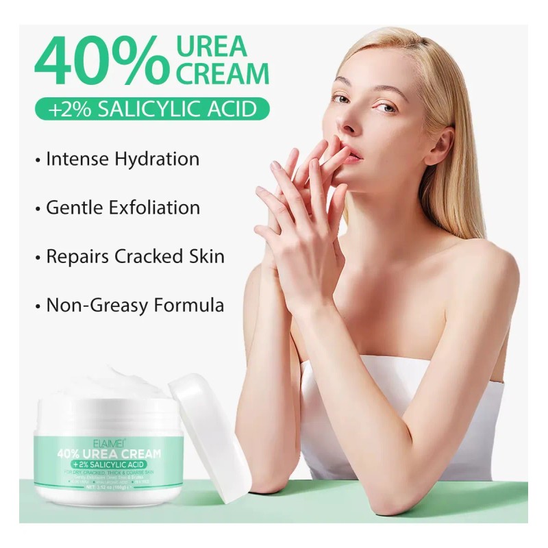 Crema Urea 40%, Repara Pies Agrietados, Humecta 150ml