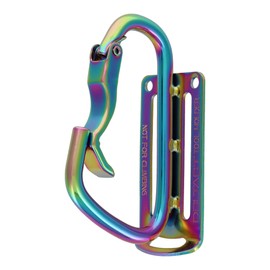 DBLTACT DT-TTB-811M Titanium Tool Hook (with Curved Gate and Claws) Rainbow Color