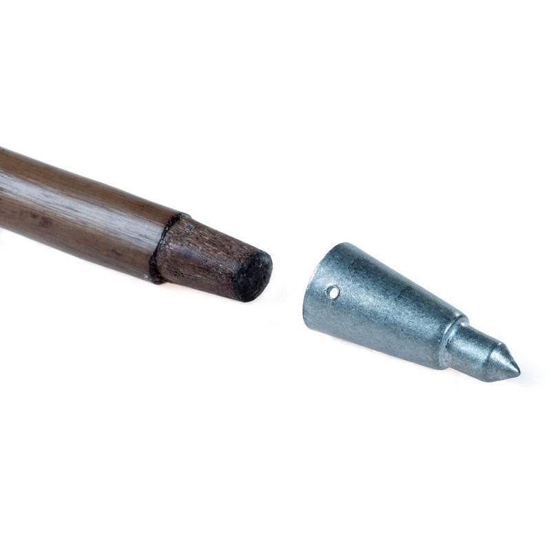 Stock-Fachmann® Mountain Pole Tip Metal Tip Nickel-Plated Inner Diameter Approx.