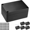Vmxlso Junction Box Waterproof Black, Pack of 6 Junction Box