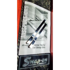 Snap-on Snap On Tool Box Drawer Remover Tools with Instructions (sold in pairs)