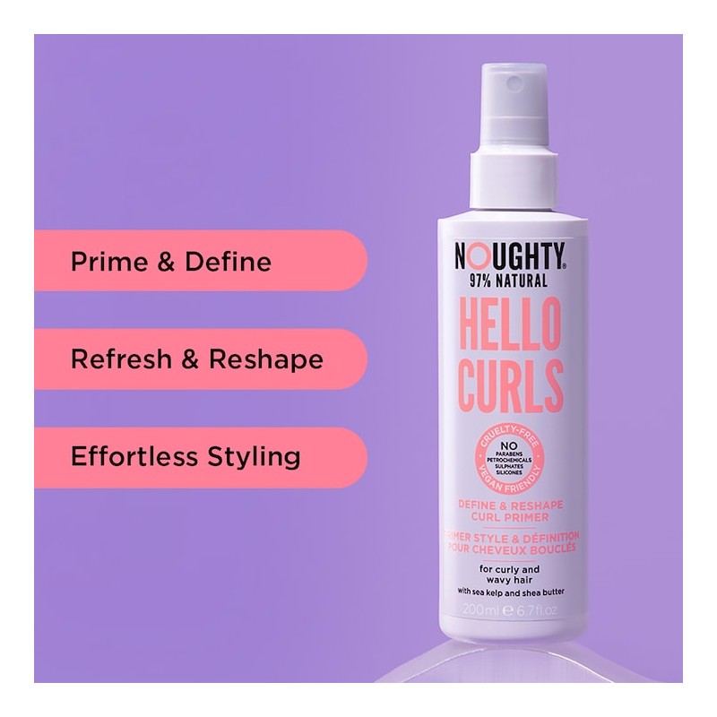 Noughty Hello Curls Define and Reshape Curl Primer 200ml