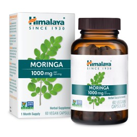 Himalaya Moringa - Herbal Superfood Antioxidants Supplement Supporting Wellness, Vitality, and Oxidative Stress - Vegan, Non-GMO, Gluten Free, 1000 mg, 60 Capsules
