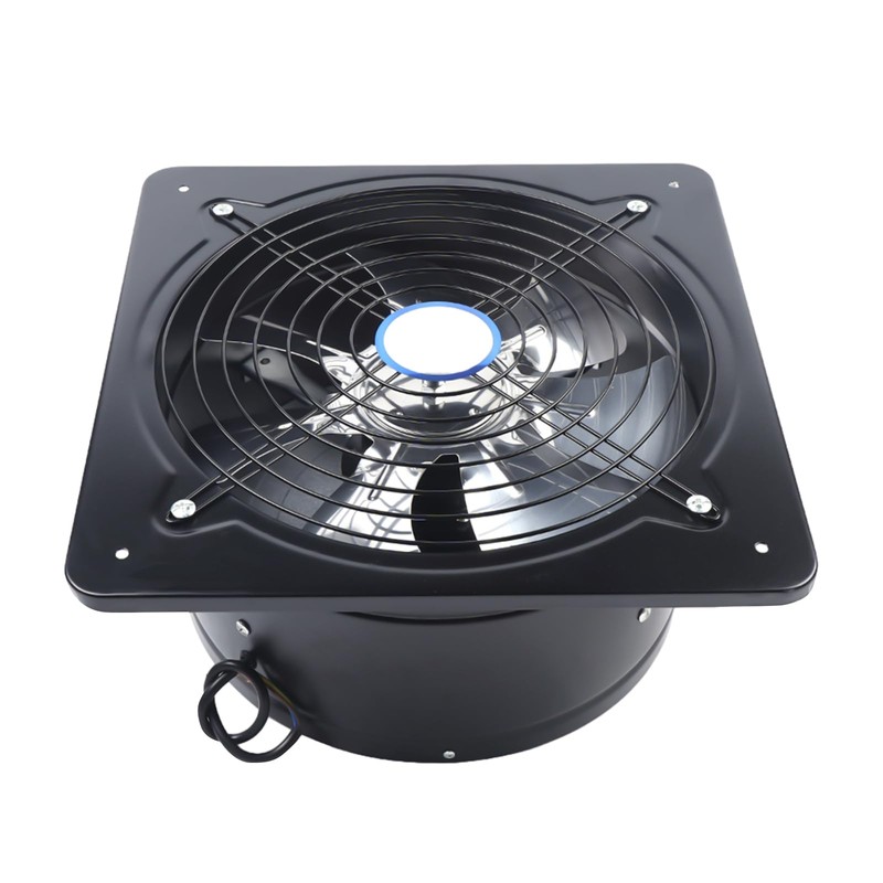 VPABES 14Inch Portable Exhaust Fan, 125W Wall Mounted Vent Fans