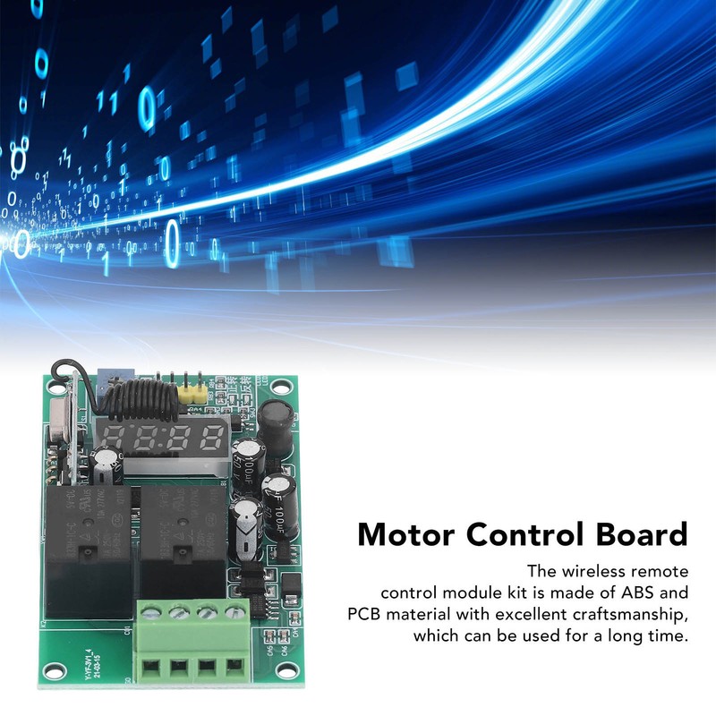 DC Motor Wireless Remote Control Module Set Clockwise Counterclockwise Rotation