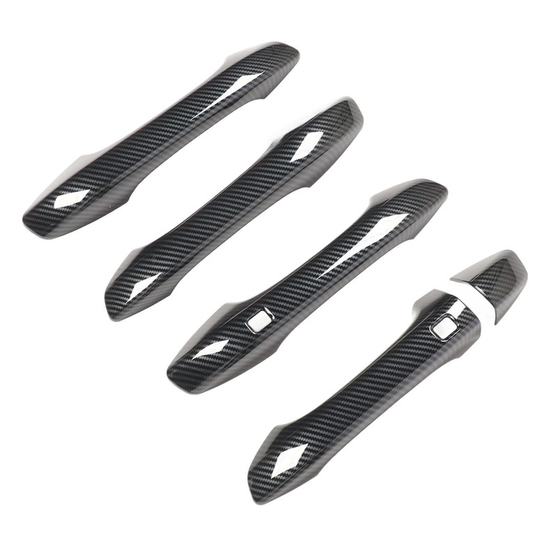 Exterior Door Handle Cover Carbon Fiber Pattern Outside Door Handle