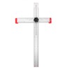 T Shaped Ruler Sliding Combination Square 90 45 Degree Angle