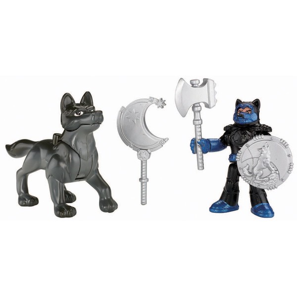 Imaginext Fisher Price Castle Friends Knight And Wolf