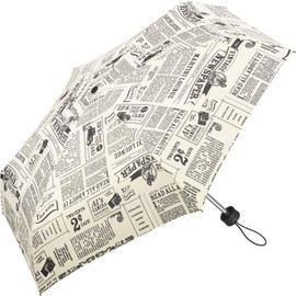 Newspaper Umbrella, Mini pocket umbrella hand opener, Feminine