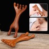 Natural Wood 7-Finger Antler Hair and Scalp Massager | Wood