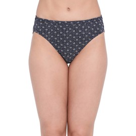 Lyra Women's Printed Bikni Panties (Multi-Colour, XX-Large) Pack of 4
