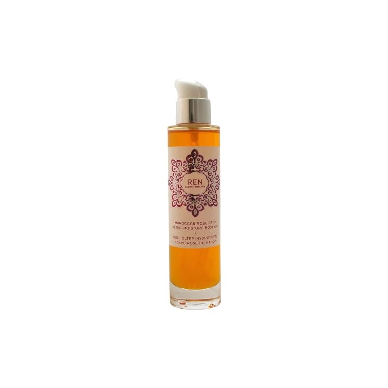REN Skincare Moroccan Rose Otto Body Oil, 100 ml