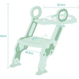 Potty Seat Toilet Boys Girls Toddler Potty Training Seat Ladder Adjustable Kids Toilet Training Seat