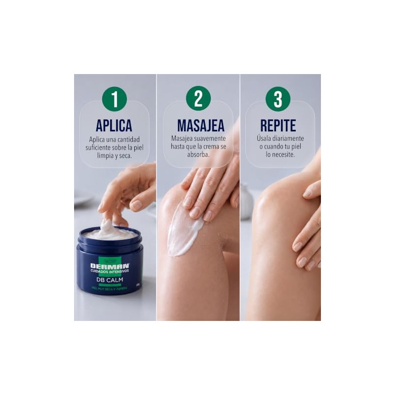 Derman DB Calm Crema Corporal │ Urea-D 10% + Ácido