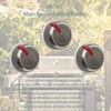 luclyyasys Upgraded 66753 Main Burner Control Knob Set for E/S-240,E/S-340,E/S-440,E/S-640