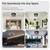 HILUXIA Outdoor Ceiling Light Fixture, Motion Sensor Flush Mount Porch