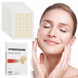 432 Stück Pimple Patches, Anti Pickel Patches，Wasserdichte Atmungsaktive ，Tag und Nacht Akne Patches 。Zum Abdecken von Pickeln und Hautunreinheiten, für alle Hauttypen geeignet