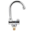 Single Cold Water Tap Basin Faucet 360 Degree Rotation 1/2in