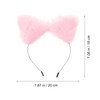 GALPADA 1Set Fox Ears and Tail Set Cat Ears and