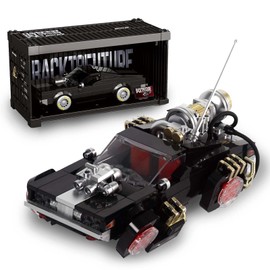 Race Car Building Block Set, Shadow Sprinter Model with Container, Home Office Decor, Creative Toy Gifts for Adults Teens Fans Age 8+(574 pcs)