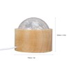 Topyond Water Wave Lamp Remote Control Dynamic Rotating RGB 16