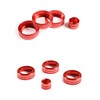 4 Pieces Central Control Knob of Air Conditioning Decoration Ring