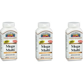 21st Century Mega Multivitamin For Men Tablets 90ct (3 Pack)