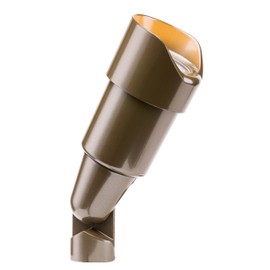 FX Luminaire by Hunter RS-LED20WFL-BZ - Up Light Fixture Aluminum Housing & Bronze Finish (4W 2700K 35 Degree MR16 LED)