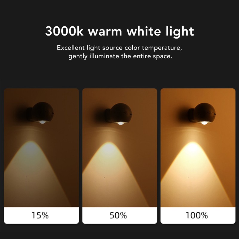Wall Lamp Modern 3000k Warm White Light Wall Sconces Portable
